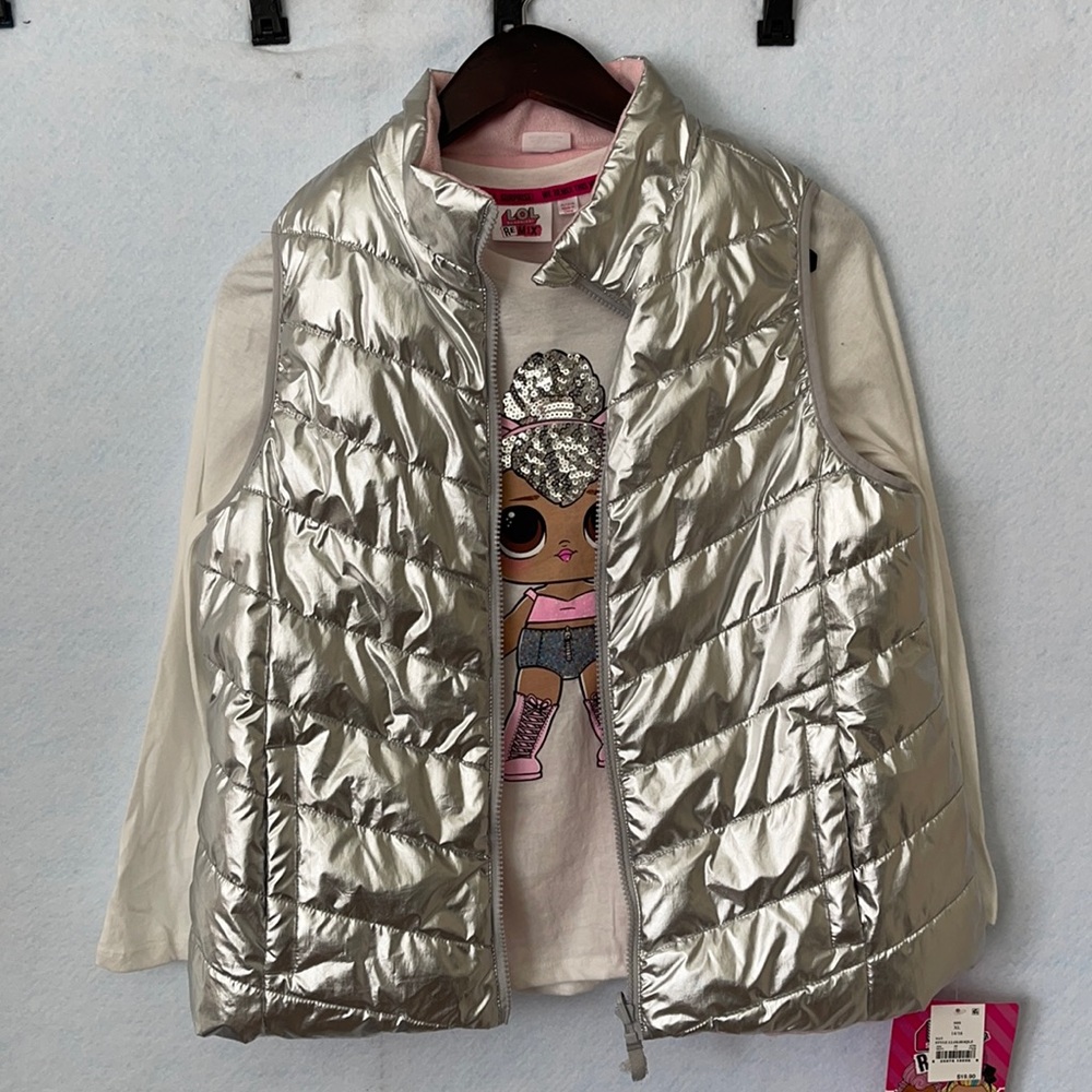 LOL Surprise Long Sleeve T-Shirt & Reversible Vest